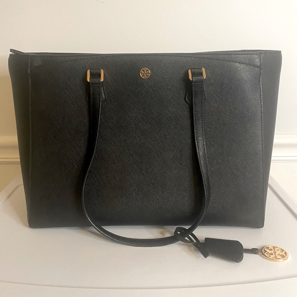 Tory Burch Robinson Leather Tote